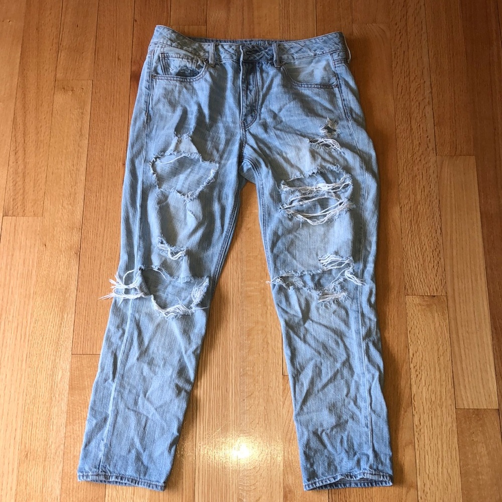 💙American Eagle Tom-girl High Waisted Jeans
